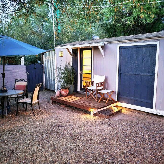 Cute Peaceful Tiny House Getaway W Backyard - Low Summer Rates! Tucson Buitenkant foto